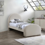 Picture of Fabric Upholstered Twin Bed