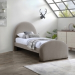 Picture of Fabric Upholstered Twin Bed