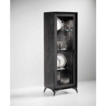Picture of 1 Door Vitrine - 26"W x 19.7"D x 75.8"H