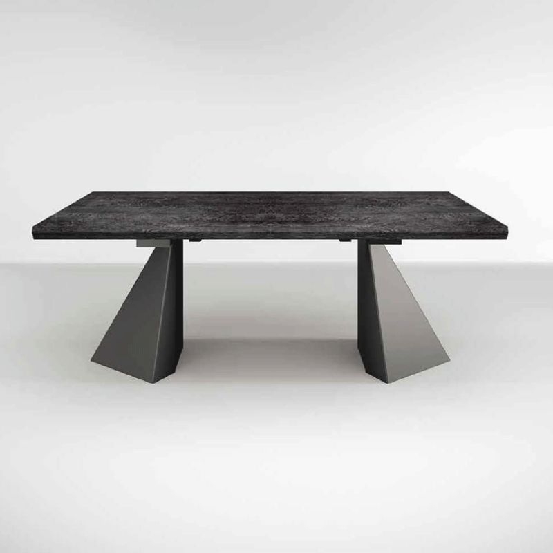 Picture of 78.7" / 98.4" / 118.10" / 138.75" standing up to 138" Extendable Dining Table