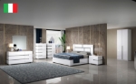 Picture of Gloss White Dresser and Mirror