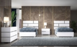 Picture of 5Pc Gloss White Bedroom Set