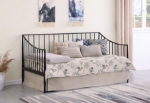 Picture of Twin Matte black finish Daybed