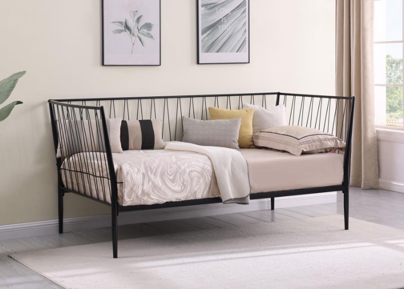 Picture of Twin Matte black finish Daybed
