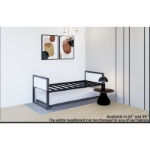 Picture of White wood 33" and 39" Bed