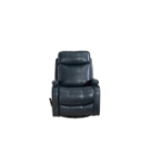 Picture of Ryegate Sapphire Blue Genuine Leather Swivel Glider Recliner