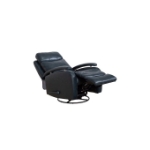 Picture of Ryegate Sapphire Blue Genuine Leather Swivel Glider Recliner