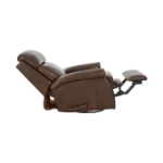 Picture of Genuine Leather Swivel Glider Recliner