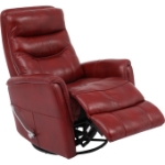 Picture of Genuine Leather Swivel Glider Recliner