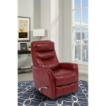Picture of Genuine Leather Swivel Glider Recliner