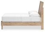 Picture of Wood Finish Full Panel Bed