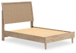 Picture of Wood Finish Full Panel Bed