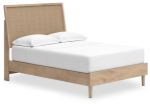 Picture of Wood Finish Full Panel Bed