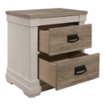 Picture of White Gray Night Stand