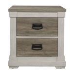 Picture of White Gray Night Stand