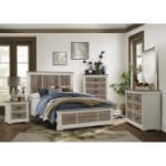 Picture of White Gray Night Stand