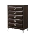 Picture of Dark Merlot 5 Drawer Chest
