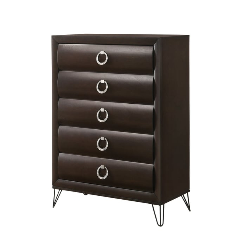 Picture of Dark Merlot 5 Drawer Chest