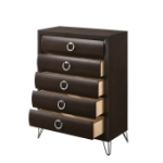 Picture of Dark Merlot 5 Drawer Chest