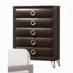 Picture of Dark Merlot 5 Drawer Chest