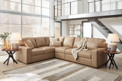 Show details for Genuine leather 3-Piece Sectional Picture of Genuine leather 3-Piece Sectional
