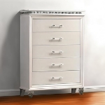 Picture of Solid Wood White Chest