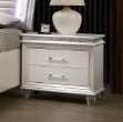 Picture of Solid Wood White Night Stand