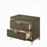 Picture of Dark Champagne Finish Nightstand