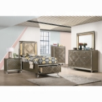 Picture of Dark Champagne Finish Nightstand