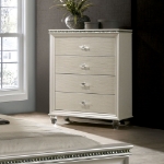 Picture of 30 1/8"W x 43 1/2"H White Solid Wood Chest