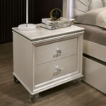 Picture of White Solid Wood Night Stand