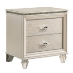 Picture of White Solid Wood Night Stand