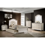 Picture of White Solid Wood Night Stand