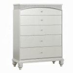 Picture of Platinum Finish Wood Chest