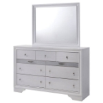 Picture of Solid Wood Dresser And Mirror