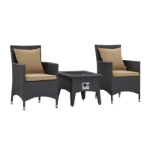 Picture of 3 Piece Set Outdoor Patio with Fire Pit