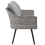 Picture of Outdoor patio Gray loveseat