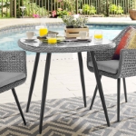 Picture of 36" Outdoor patio Gray Dining Table