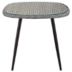 Picture of 36" Outdoor patio Gray Dining Table