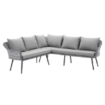 Picture of Outdoor patio Gray Sectional Sofa