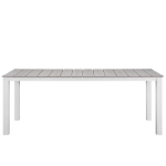 Picture of 80" Outdoor Patio Dining Table