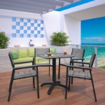 Picture of 3 Piece and 5 Piece Outdoor Patio Dining Set