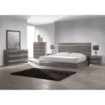 Picture of Gloss Grey 5 Drawer Chest