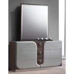 Picture of 6 Drawer Dresser and Mirror