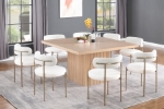 Picture of 216" Fluted Base Extendable Dining table