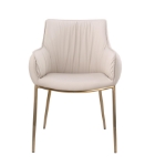 Picture of Faux leather upholstery Arm Chair