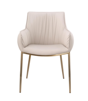 Show details for Faux leather upholstery Arm Chair Picture of Faux leather upholstery Arm Chair