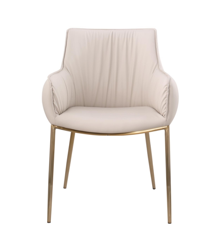 Picture of Faux leather upholstery Arm Chair