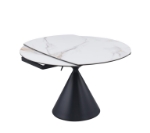 Picture of Two 10" motion extensions open top to 51" round  Top Table