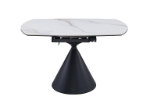 Picture of Two 10" motion extensions open top to 51" round  Top Table